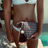 Black Point bag with Tassel Black