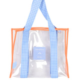 Blue & Orange Cheeky Tote Bag