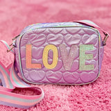 Bag Love Shoulder Purple