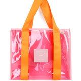 Orange & Pink Cheeky Tote Bag