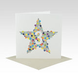 Star Confetti Age Birthday Card (1-6)