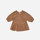 Lany Dress || Cinnamon Grid