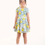 Rock Your Baby Majolica Waisted Dress - MULTI