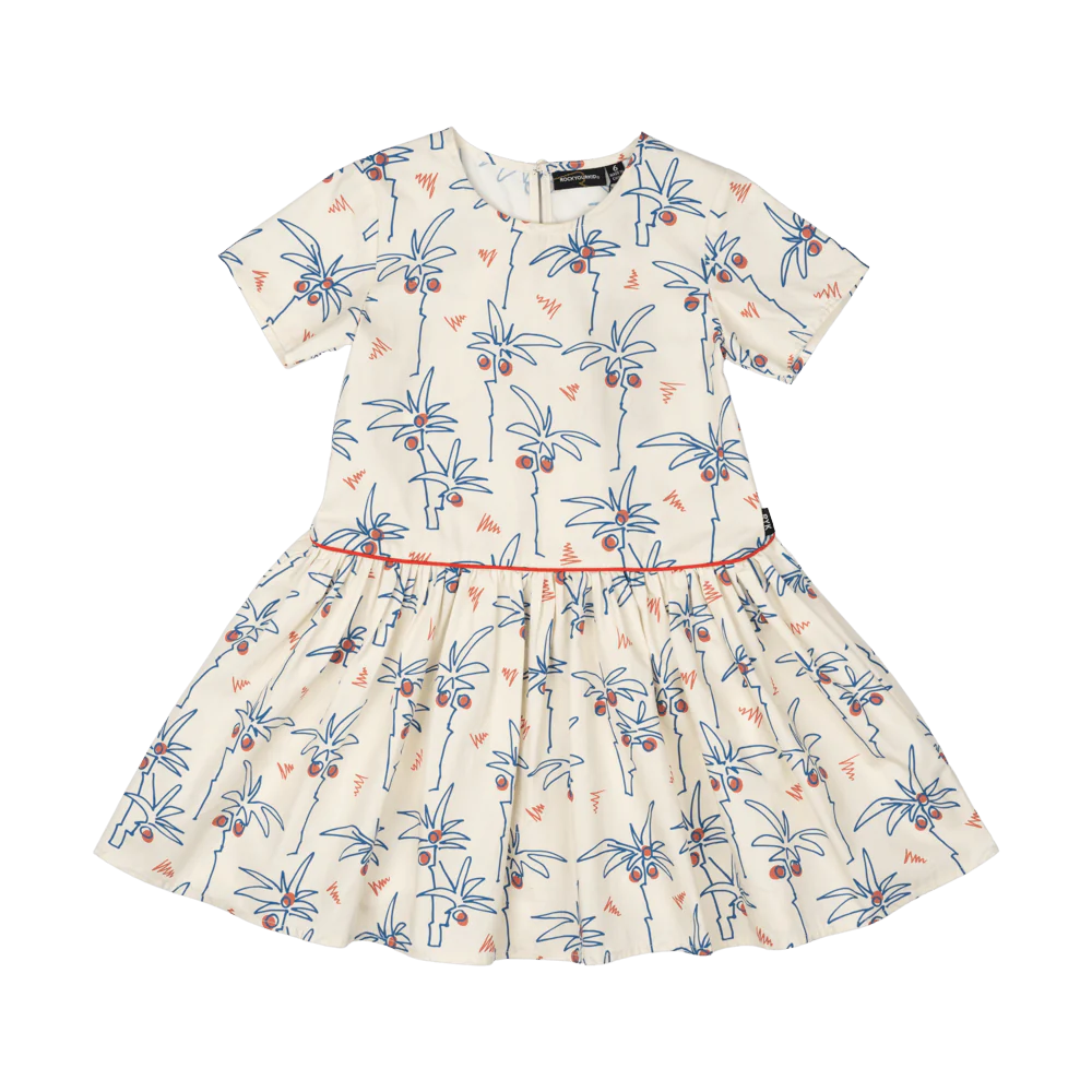 Rock Your Baby Club Tropicana Flow Dress - MULTI Little Lalt Co. Rock Your Baby Club Tropicana Flow Dress - MULTI Little Lalt Co.