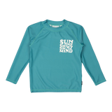 Rock Your Baby Sunshine On My Mind Rashie - GREEN