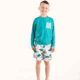 Rock Your Baby Sunshine On My Mind Rashie - GREEN