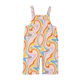 Rock Your Baby Feeling Groovy Overalls - MULTI
