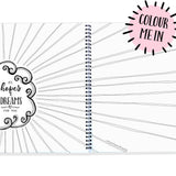 The Monochrome Bump Pregnancy Journal Book