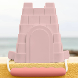 Clovelly Castle Bucket - Pink with bright pink handle