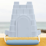 Clovelly Castle Bucket - Blue with bright blue handle