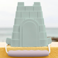 Clovelly Castle Bucket - Mint with lilac handle