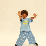 Sunday Siblings Dusty Star Pants – Cobalt Blue