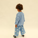 Sunday Siblings Doc Sweater – Blue & Yellow