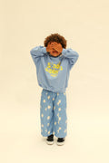 Sunday Siblings Doc Sweater – Blue & Yellow