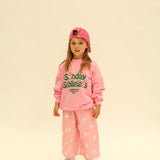 Sunday Siblings Dusty Star Pants – Pink