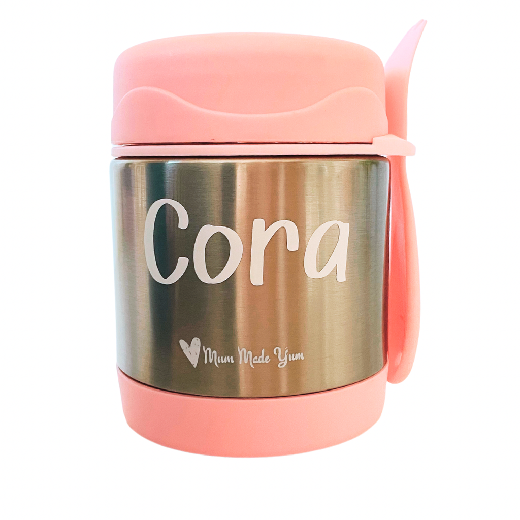 Insulated Thermal Food Jar (Leak-Proof) - Large - Blue: Blue