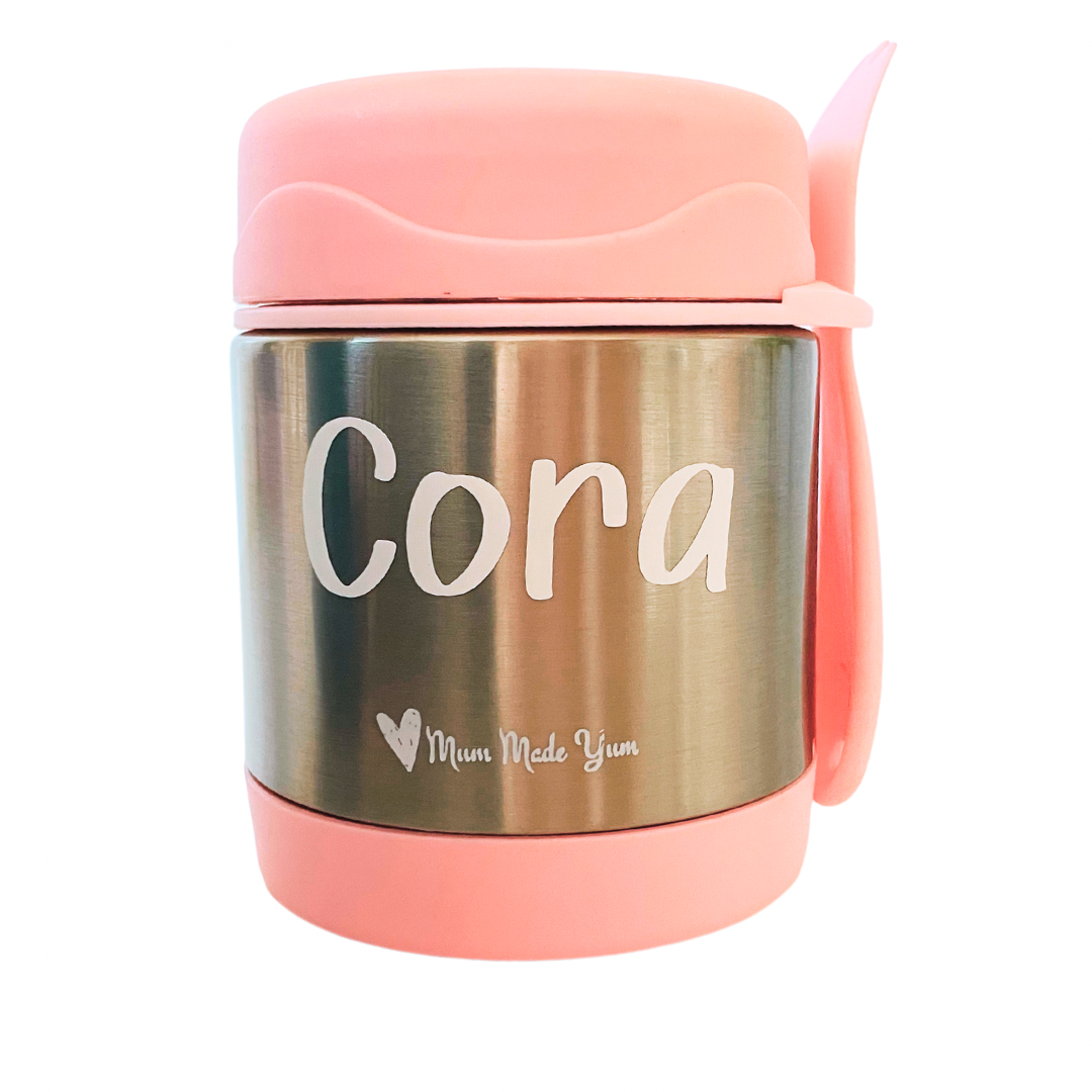 Insulated Thermal Food Jar (Leak-Proof) - Large - Blue: Blue