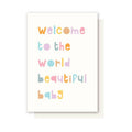 Welcome New Baby Card
