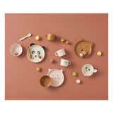 Bamboo 4-Piece Dinner Set Animals