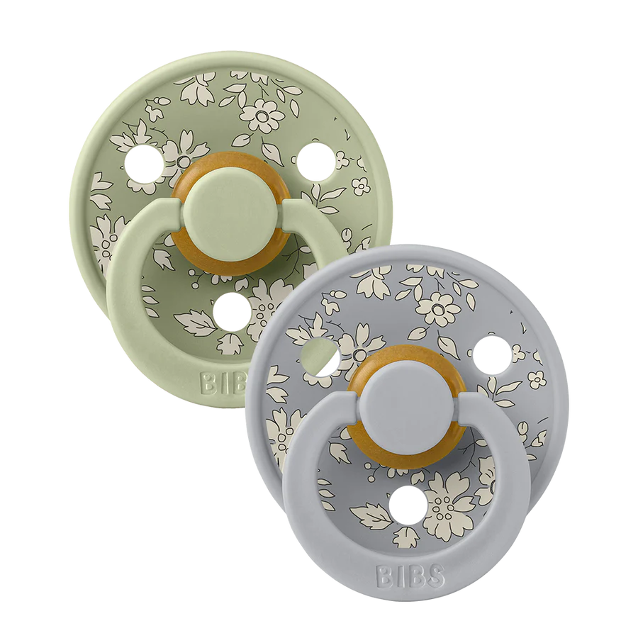BIBS x Liberty Pacifier 2 PACK - Capel/Sage