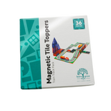Learn & Grow Magnetic Tiles - Train Track Pack (36 piece)