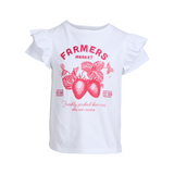 Farmers Market Tee  - WHITE