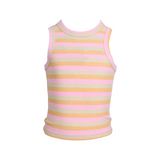 Callie Rib Tank  - PINK