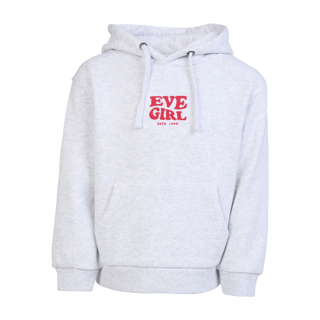 Eve Girl Aths Hoodie - Grey Marle