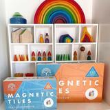 Learn & Grow Magnetic Tiles - 110 piece set