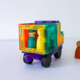 Learn & Grow Magnetic Tiles - Car Pack (28 Piece)