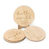 Gumleaf Wooden Milestone Cards