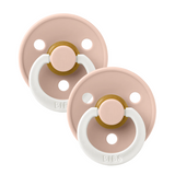BIBS Colour GLOW 2 PACK - Blush