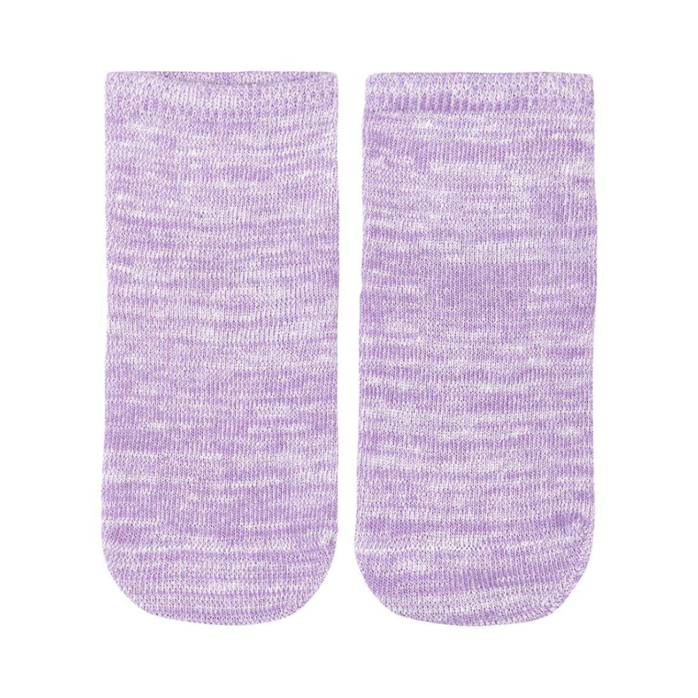 Organic Socks Ankle Marle - Lavender