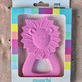 Lion Teether - Pink