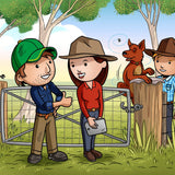 George the Farmer, Ruby and the Dairy Dilemma Picture Book