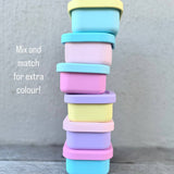 6-Pack Silicone Snack Containers