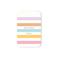 Striped Baby Tag