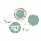 Cockatoo & Mint Reversible Milestone Cards