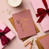 Welcome Little One New Baby Card – Terra Rose