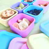 6-Pack Silicone Snack Containers