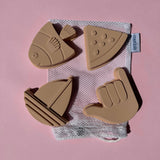 Shelly Beach Sand Moulds: Rose Pink