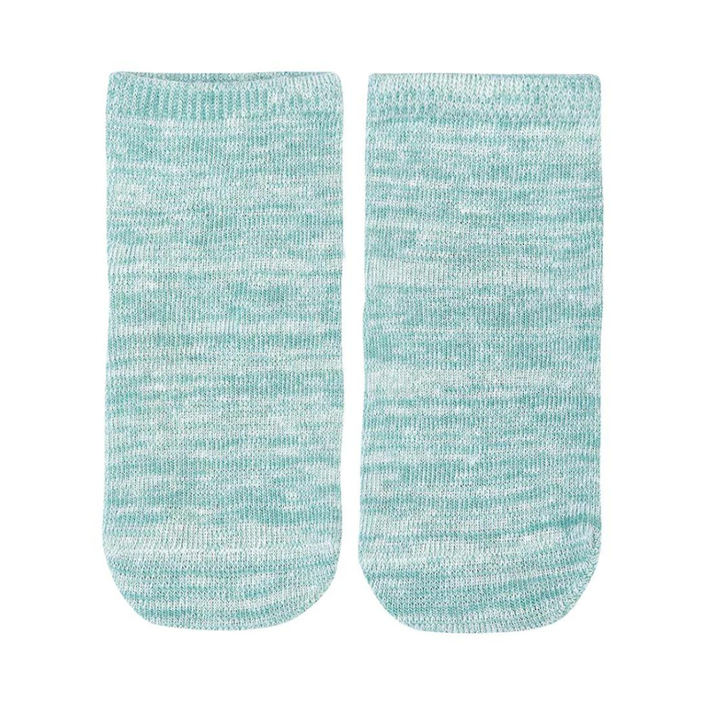 Organic Socks Ankle Marle - Jade