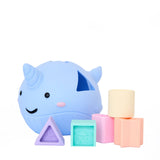 Narwhal Shape Sorter: Pastel