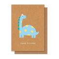 Dinosaur Birthday Card