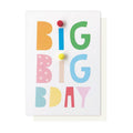 Big Birthday Pom Pom Card