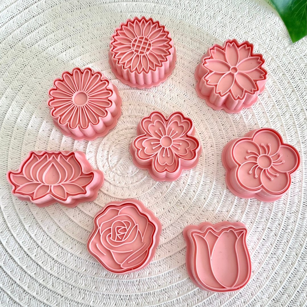 Flowers - Cutters and Stamps Set
