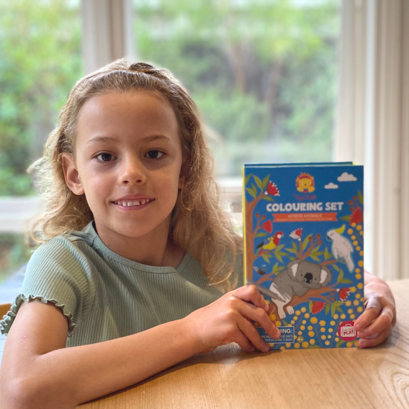 Colouring Set - Aussie Animals