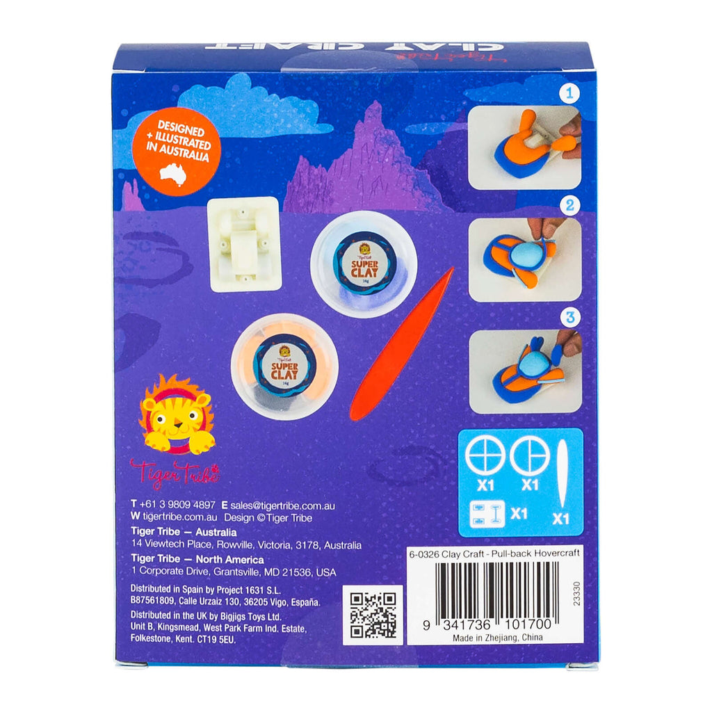 Clay Craft - Pull-Back Hovercraft
