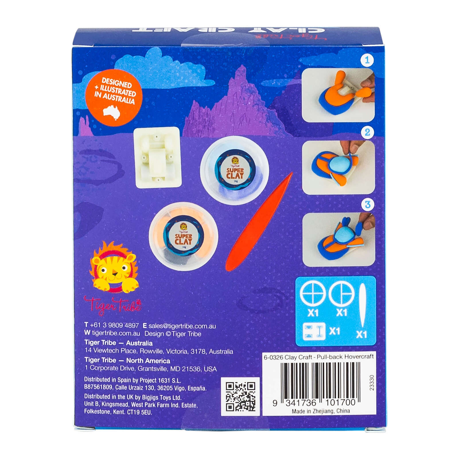 Clay Craft - Pull-Back Hovercraft