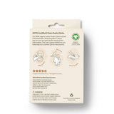 Small Organic Muslin Cloths 3 Pack - Cherry Blossom/Milk/Fairytale